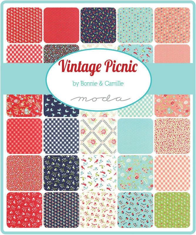 Bonnie and Camille Vintage Picnic Charm Pack