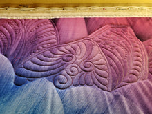 Load image into Gallery viewer, Longarm Quilting Services, Edge to Edge, Custom Quilting, Pantograph, Heirloom Quilting
